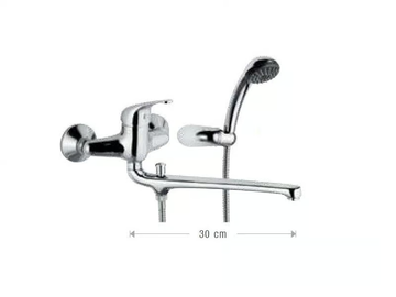 EPIC 231-E2 - Single handle bathtub mixer with hand shower by Rubinetterie Mariani - view 3